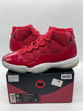 Jordan 11 Retro Win Like 96 9 (Moderately Worn Pre-Owned)JordanGym Red/Black-White - Image 1