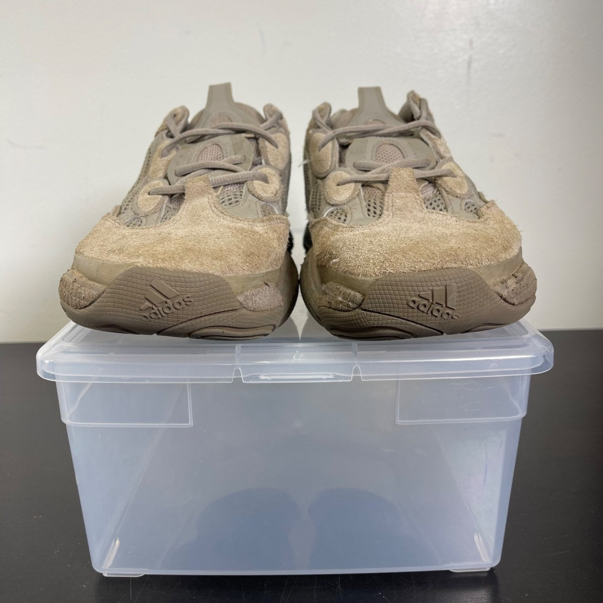 adidas Yeezy 500 Ash Grey 12.5 (Moderately Worn Pre-Owned)adidasAsh Grey/Ash Grey/Ash Grey - Image 2