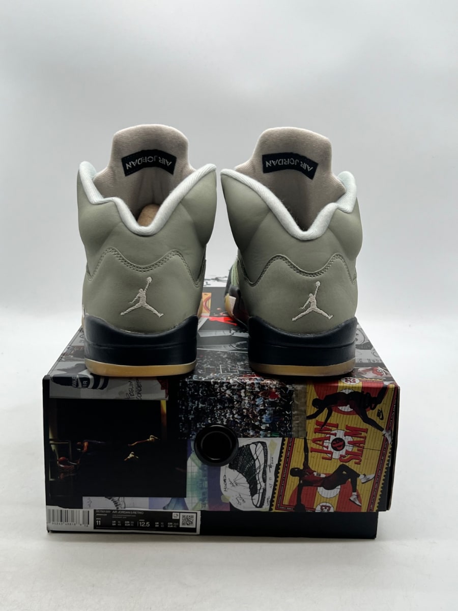 Jordan 5 Retro Jade Horizon 11 (Lightly Worn Pre-Owned)JordanJade Horizon/Light Silver-Anthracite-Pink Glaze - Image 5