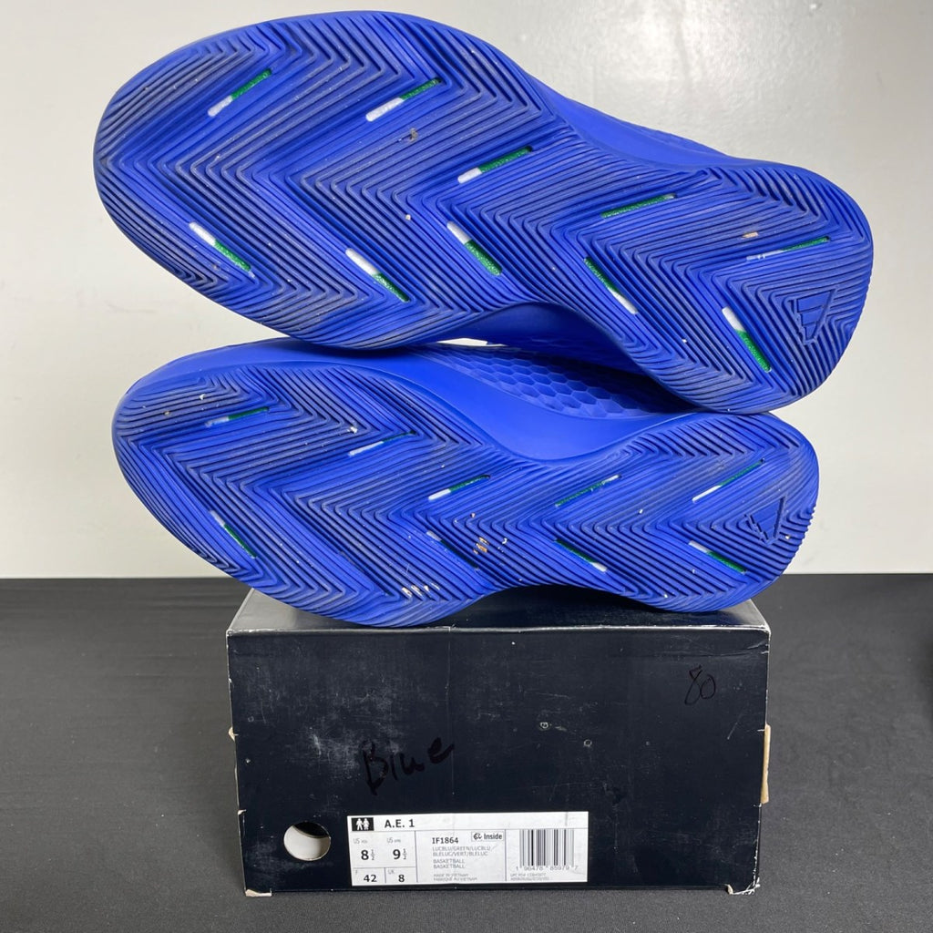 adidas AE 1 Velocity Blue 8.5 (Moderately Worn Pre-Owned)adidasVelocity Blue/Lime Green/Velocity Blue - Image 5