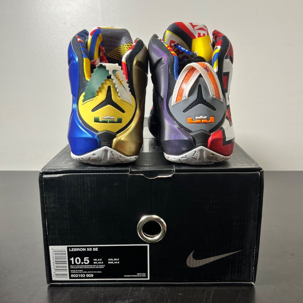 Nike LeBron 12 What the LeBron 10.5 (Lightly Worn Pre-Owned)NikeMulti-Color/Phantom-Multi-Color - Image 4
