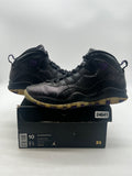 Jordan 10 Retro Paris 10 (Lightly Worn Pre-Owned)JordanBlack/Fierce Purple-Black - Image 1