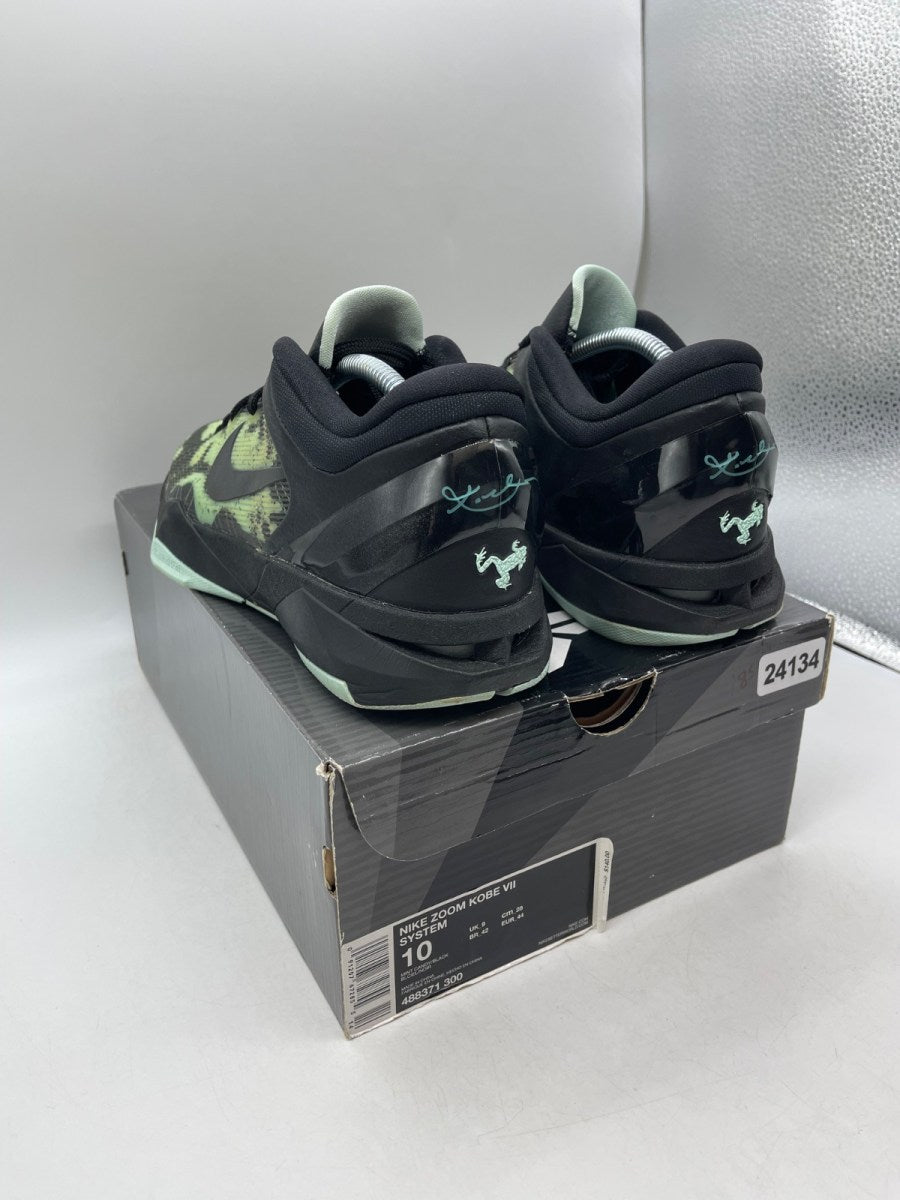 Nike Kobe 7 Poison Dart Frog (Mint) 10 (Moderately Worn Pre-Owned)NikeMint Candy/Black - Image 4