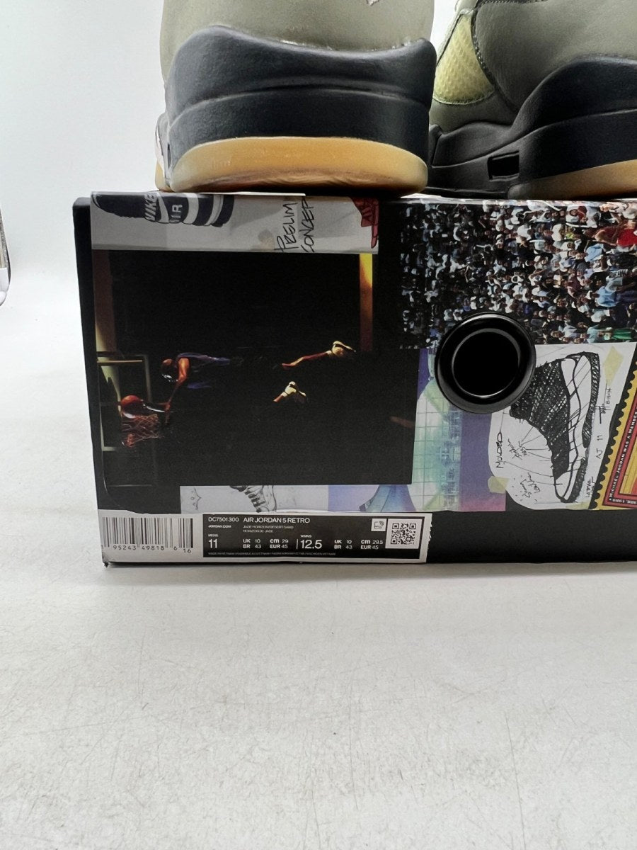 Jordan 5 Retro Jade Horizon 11 (Lightly Worn Pre-Owned)JordanJade Horizon/Light Silver-Anthracite-Pink Glaze - Image 6