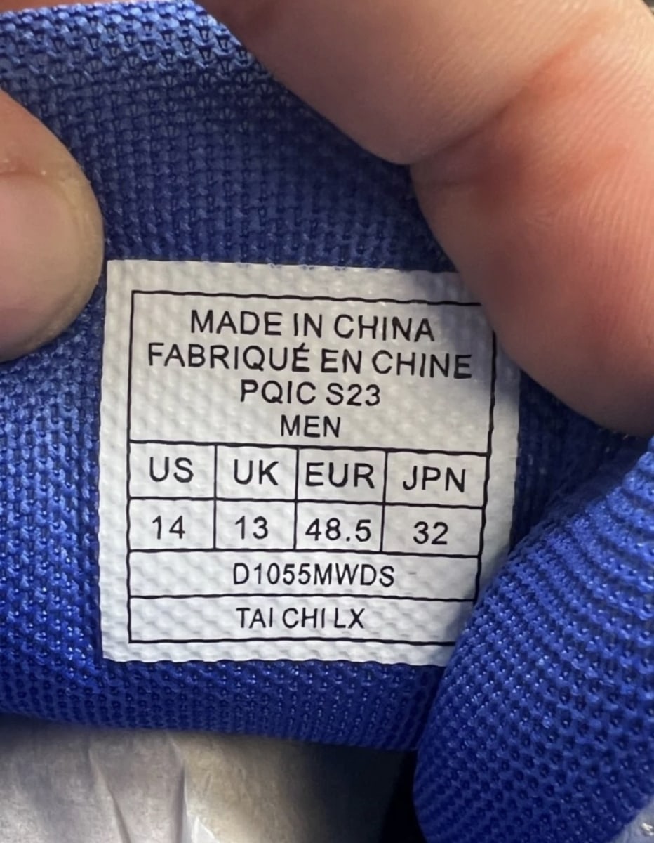 And1 Tai Chi White Navy Blue Silver Grey 14 (Lightly Worn Pre-Owned)And1White/Navy Blue/Silver Grey - Image 7