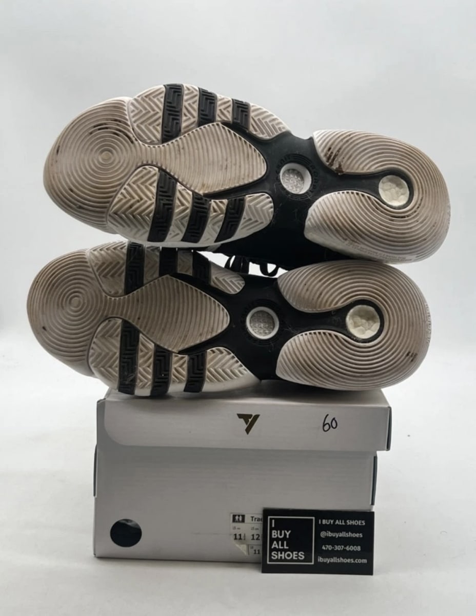 adidas Trae Young 2.0 Super Villain 11.5 (Lightly Worn Pre-Owned)adidasFootwear White/Core Black - Image 8