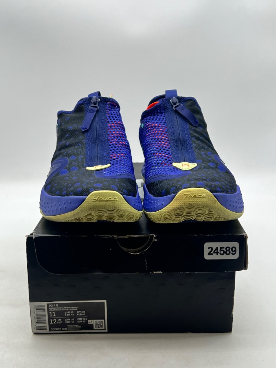 Nike PG 4 Gatorade 11 (Lightly Worn Pre-Owned)NikeRegency Purple/Barely Volt-Total Orange-Regency Purple - Image 2
