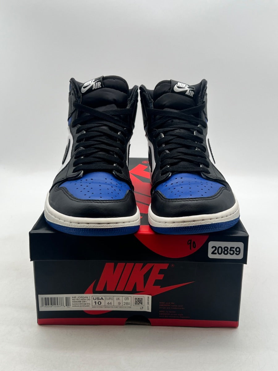 Jordan 1 Retro High Royal Toe 10 (Moderately Worn Pre-Owned) - Image 2