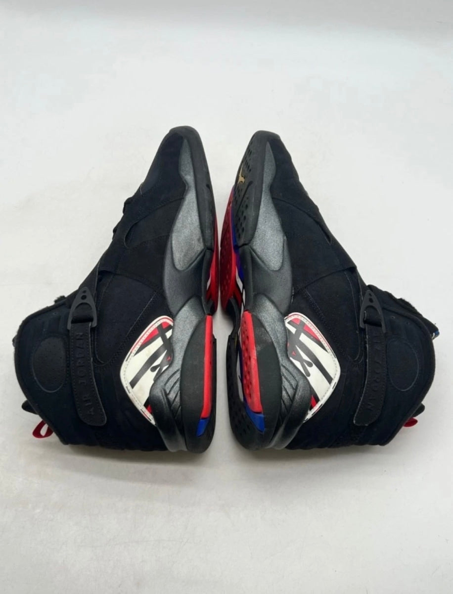 Jordan 8 Retro Playoffs (2023) 14 (Lightly Worn Pre-Owned)JordanBlack/True Red-White - Image 8