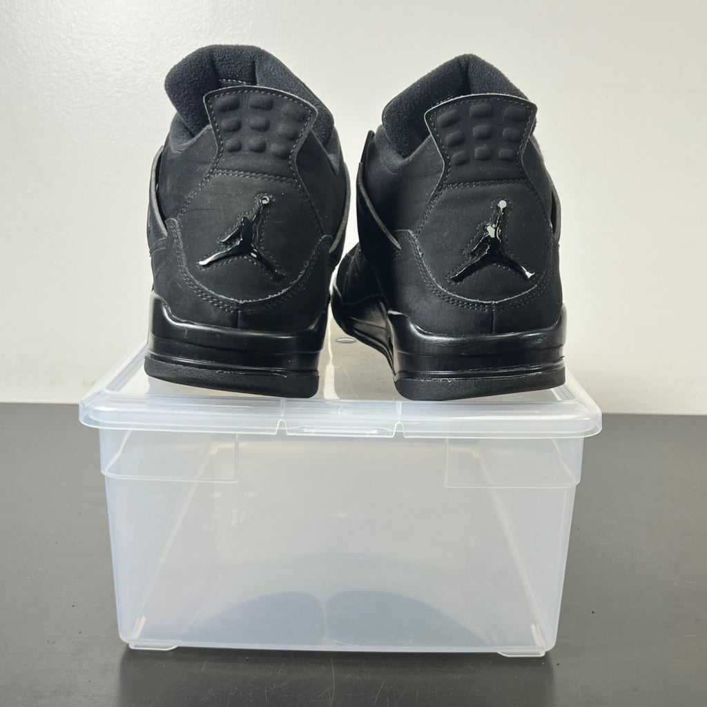Jordan 4 Retro Black Cat (2020) 11 (Moderately Worn Pre-Owned)JordanBlack/Black-Light Graphite - Image 4