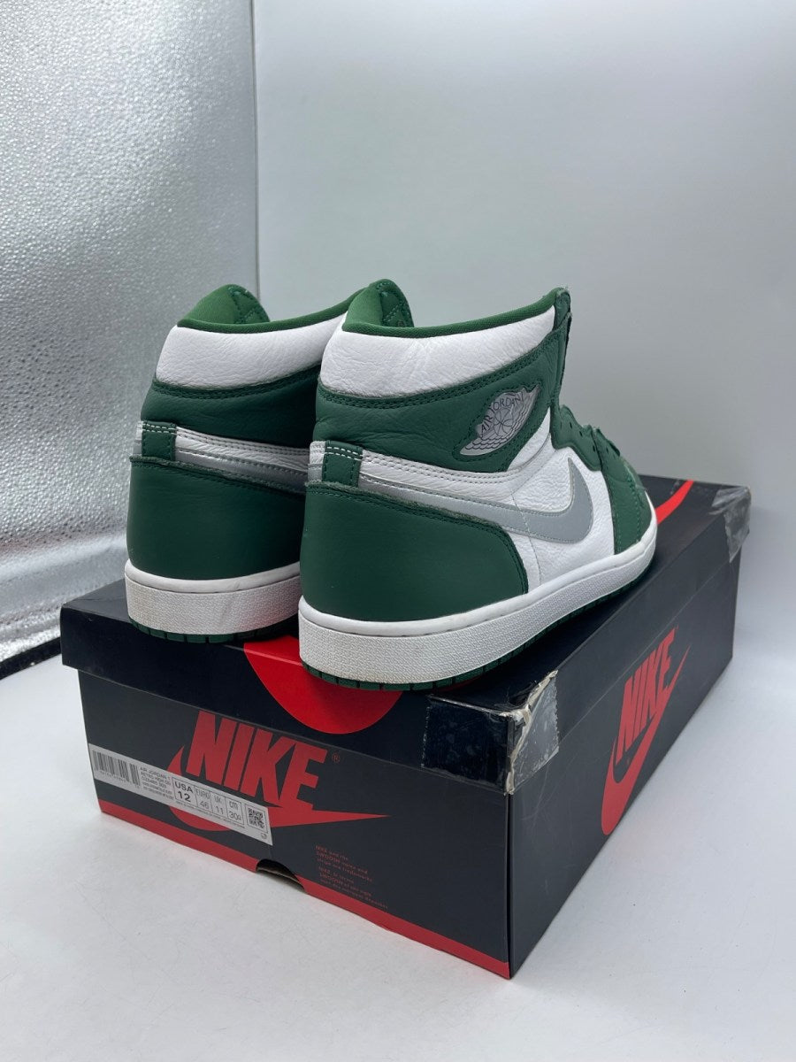 Jordan 1 Retro High OG Gorge Green 12 (Moderately Worn Pre-Owned) - Image 5