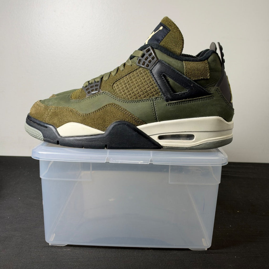 Jordan 4 Retro SE Craft Medium Olive (Size 9) - Image 3