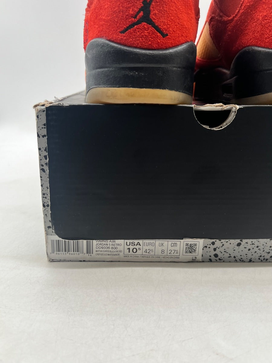 Jordan 5 Retro Dunk on Mars (Women's) 10.5W (Moderately Worn Pre-Owned) - Image 4