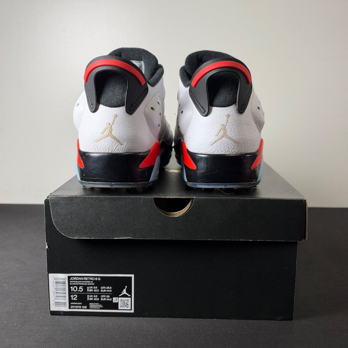 Jordan 6 Retro Low Golf White Infrared (Size 10.5) - aux