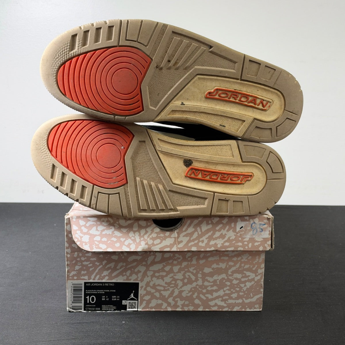 Jordan 3 Retro Desert Elephant (Size 10) - Image 5