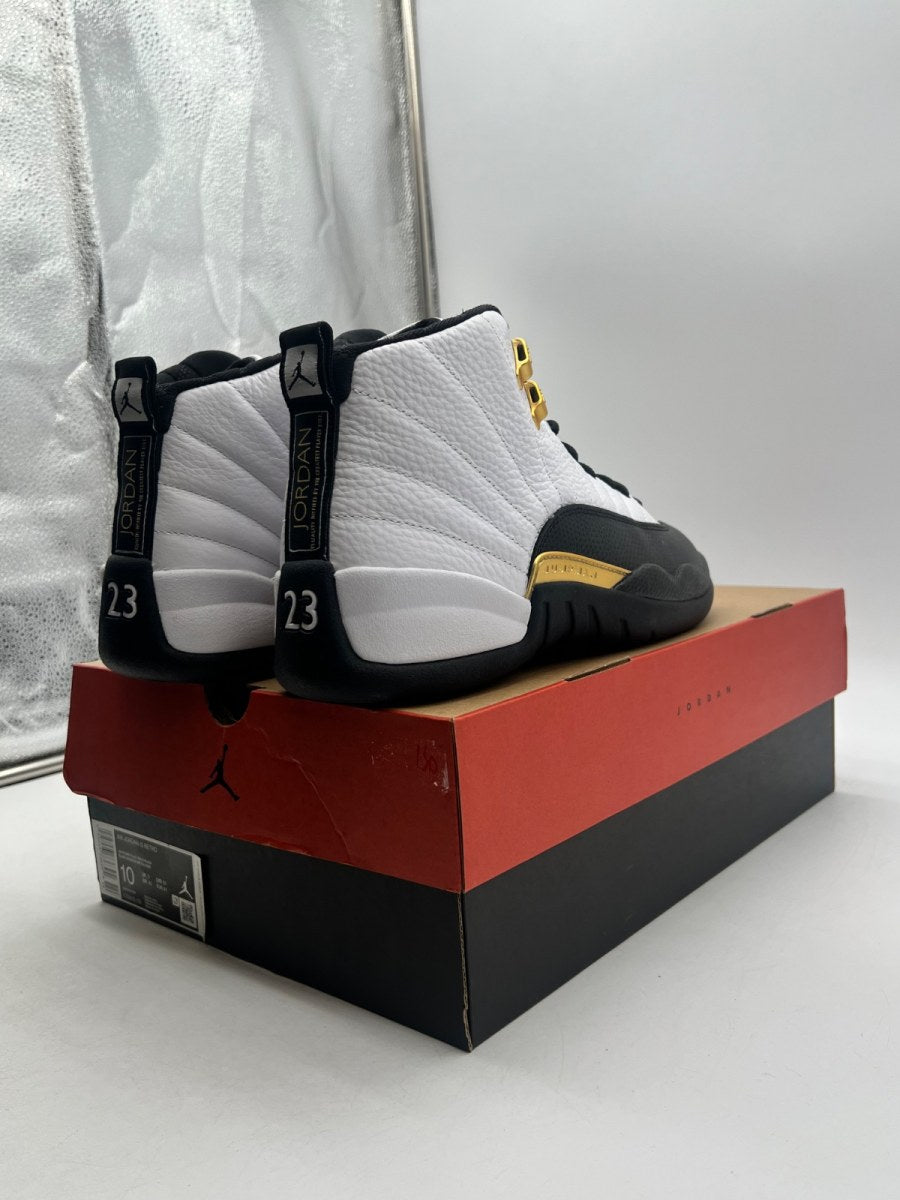 Jordan 12 Retro Royalty Taxi 10 (Lightly Worn Pre-Owned) - Image 3