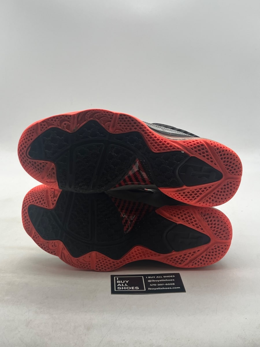 Nike LeBron 9 Mango 8 (Lightly Worn Pre-Owned) - Image 7