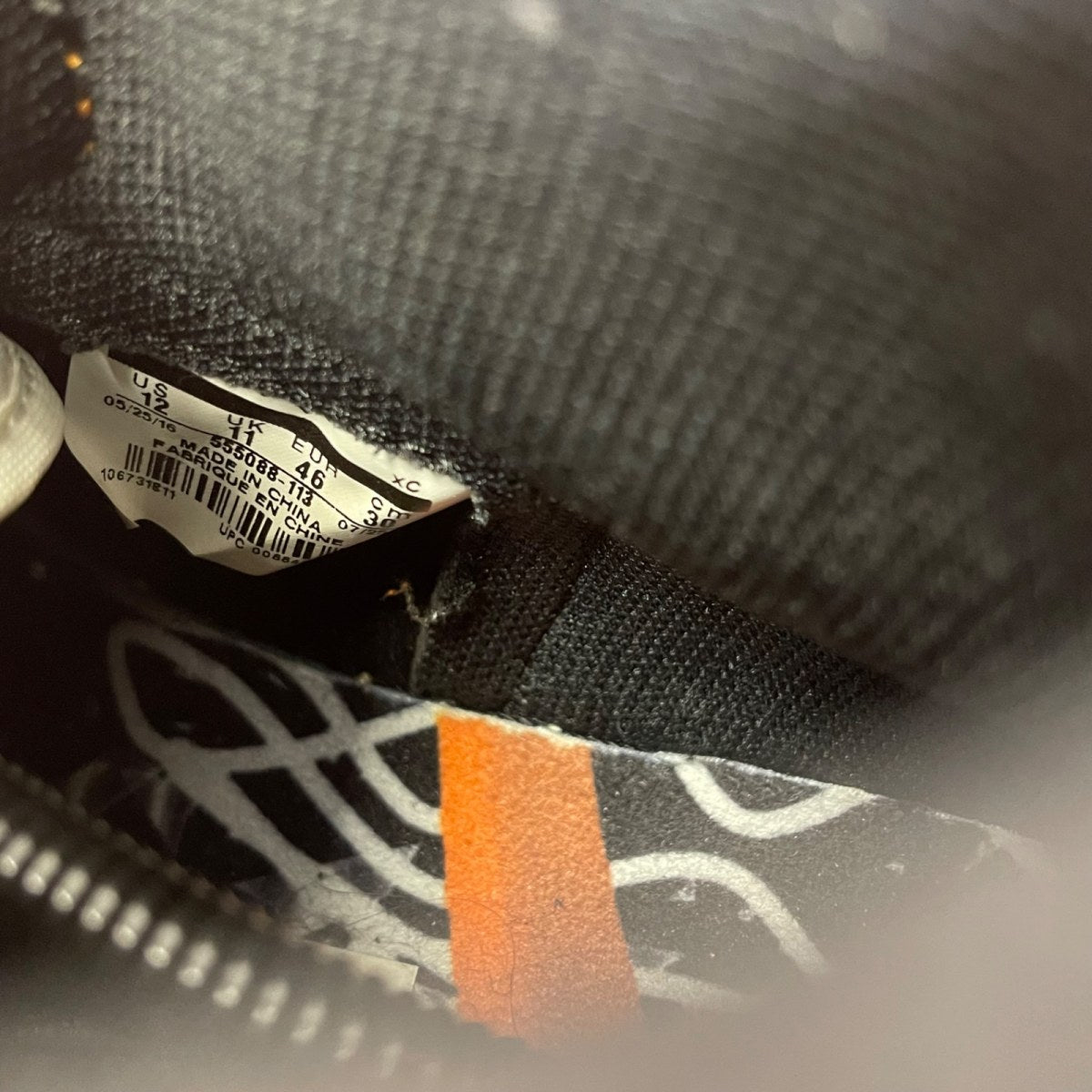 Jordan 1 Retro Reverse Shattered Backboard 12 (Moderately Worn Pre-Owned)JordanSail/Starfish-Black - Image 6