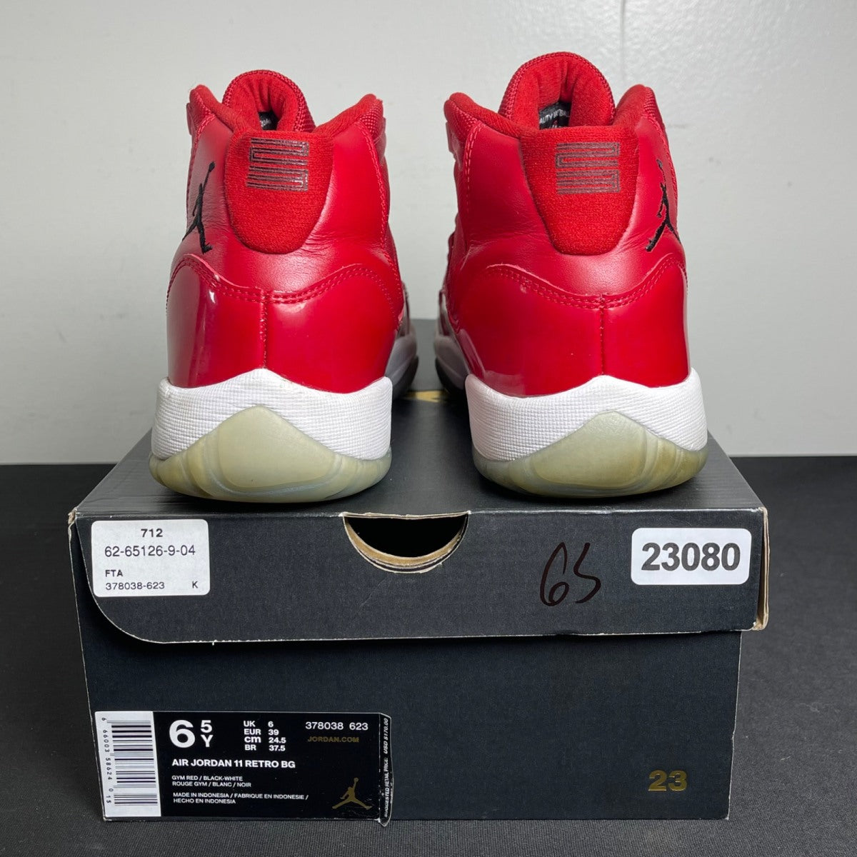 Jordan 11 Retro Win Like 96 (GS) (Size 6.5Y) - Image 4