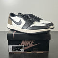 Jordan 1 Retro Low OG Mocha 11 (Lightly Worn Pre-Owned)JordanWhite/Black-Dark Mocha - Image 1