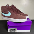 Nike Zoom Blazer Mid SB Mystic Dates Glacier Ice (Size 13) - aux