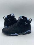 Jordan 7 Retro Chambray (2023) 11.5 (Moderately Worn Pre-Owned)JordanBlack/Chambray/Light Graphite - Image 1