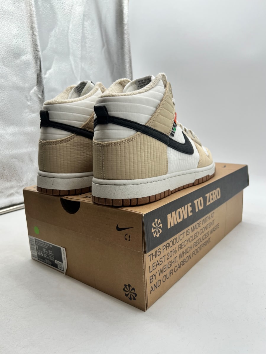 Nike Dunk High Next Nature Toasty Rattan 9 (Moderately Worn Pre-Owned)NikeRattan/Summit White/Sail/Black - Image 5