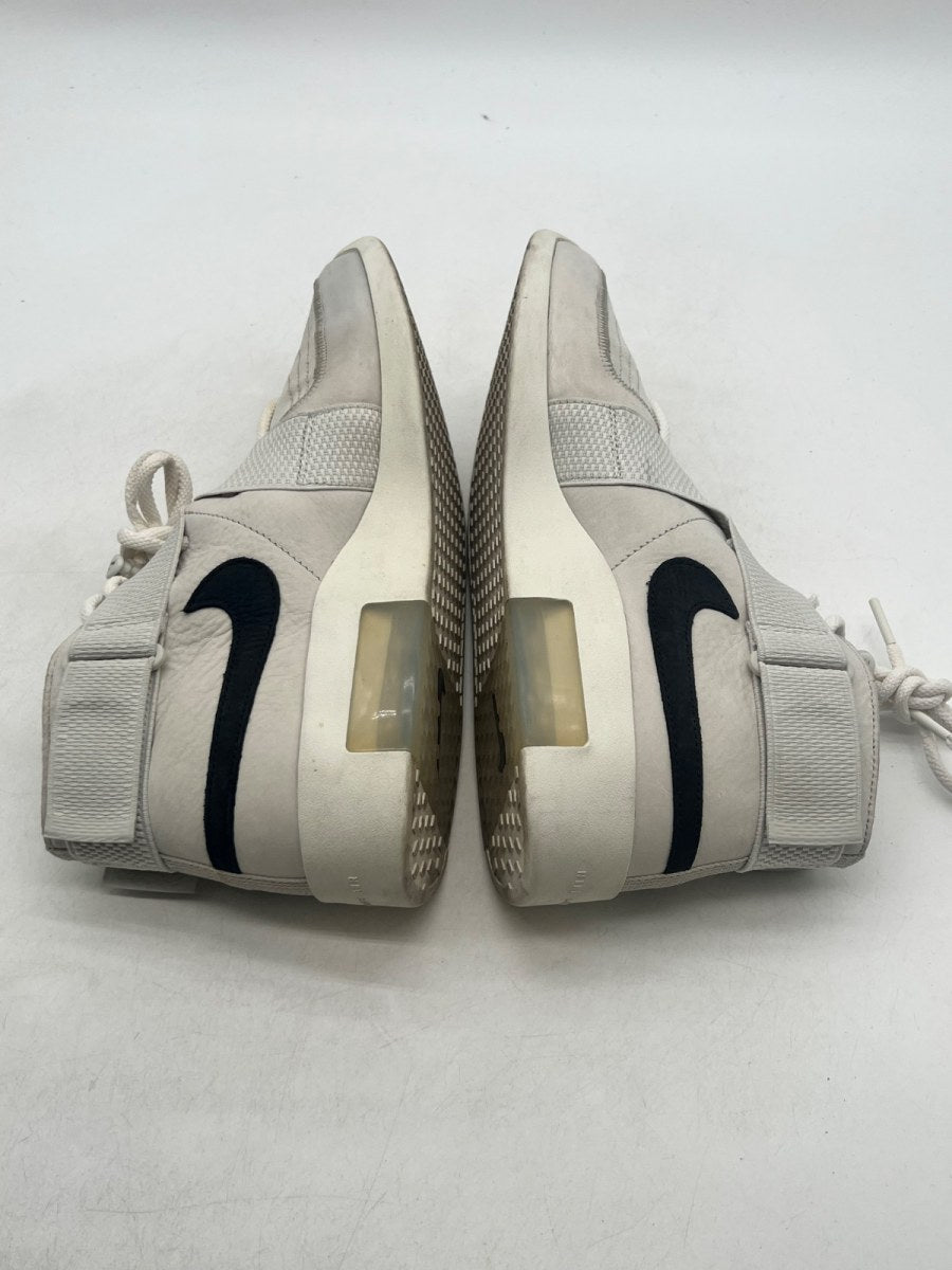 Nike Air Fear of God Raid Light Bone 10.5 (Moderately Worn Pre-Owned)NikeLight Bone/Black-White - Image 6