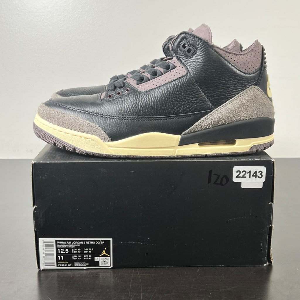 Jordan 3 Retro OG SP A Ma Maniére While You Were Sleeping (Women's) (Size 12.5W) - Image 3