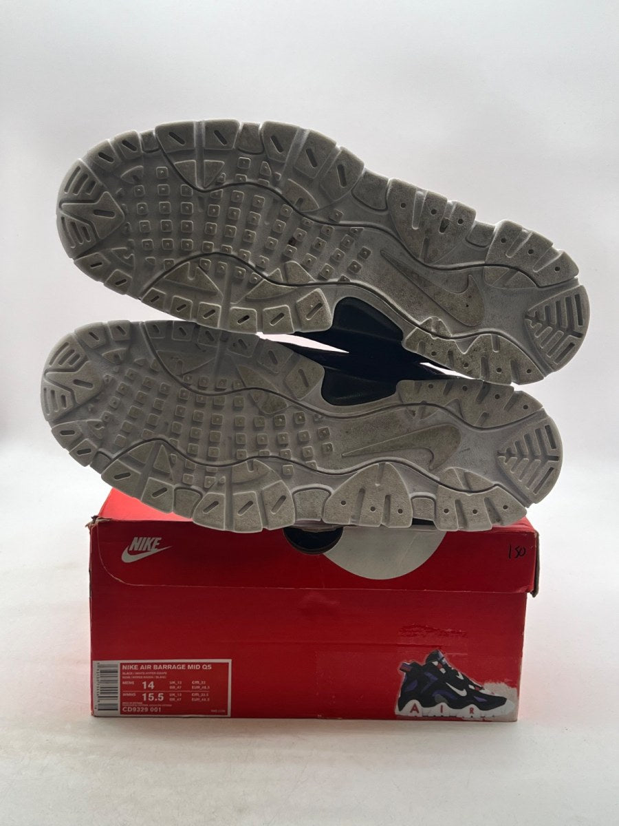 Nike Air Barrage Mid Raptors 14 (Lightly Worn Pre-Owned) - Image 8