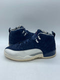 Jordan 12 Retro International Flight 13 (Moderately Worn Pre-Owned)JordanCollege Navy/University Red-Sail - Image 1
