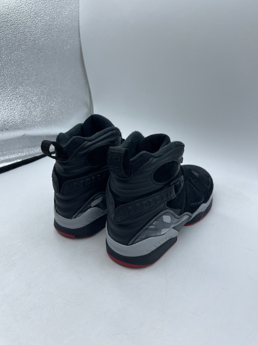 Jordan 8 Retro Black Cement (GS) 5Y (Moderately Worn Pre-Owned) - Image 5
