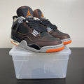 Jordan 4 Retro Starfish (Women's) 10W (Moderately Worn Pre-Owned)JordanSail/Black-Starfish-Light Smoke Grey - Image 1