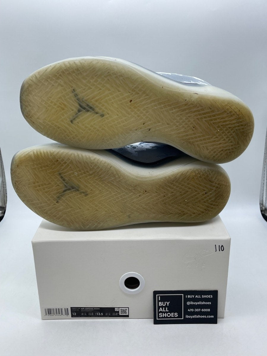 Air Jordan 39 'Half Blue' 12 (Moderately Worn Pre-Owned) - Image 7