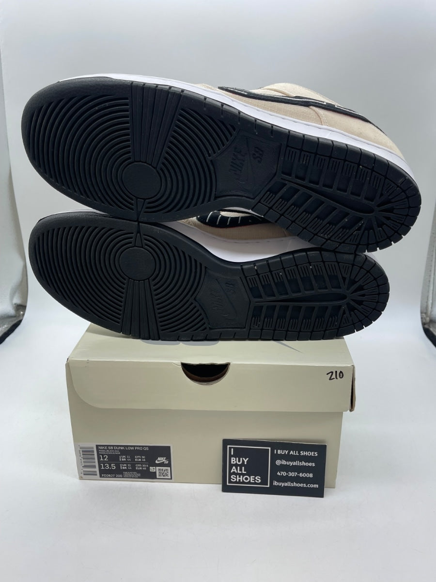 Nike SB Dunk Low Albino & Preto 12 (Moderately Worn Pre-Owned) - Image 7