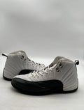 Jordan 12 Retro Flint Grey 13 (Heavily Worn Pre-Owned)JordanWhite/Flint Grey-Metallic Silver - Image 1
