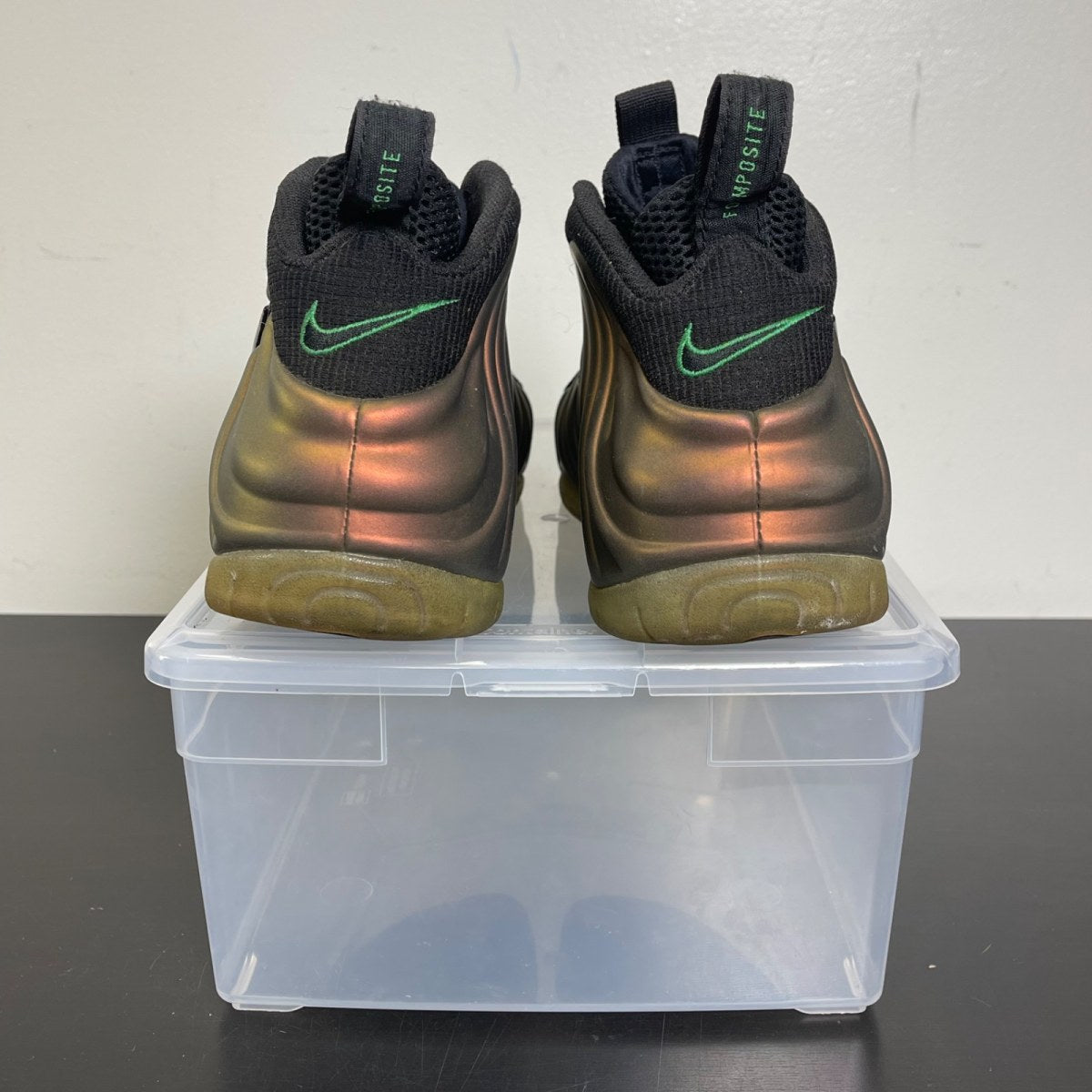 Nike Air Foamposite Pro Gym Green 11 (Moderately Worn Pre-Owned)NikeBlack/Gym Green - Image 4