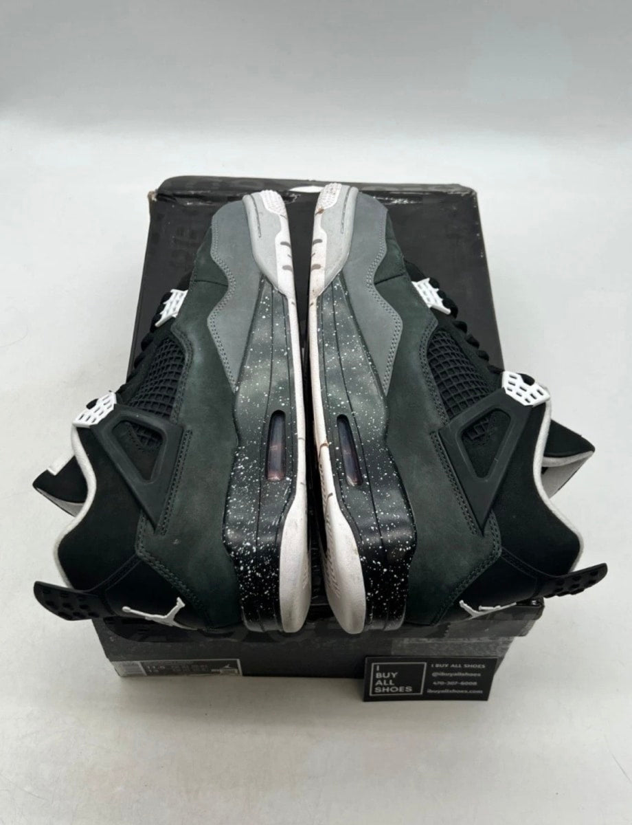 Jordan 4 Retro Fear (2024) 11.5 (Moderately Worn Pre-Owned)JordanBlack/White/Anthracite/Black/Pure Platinum - Image 7