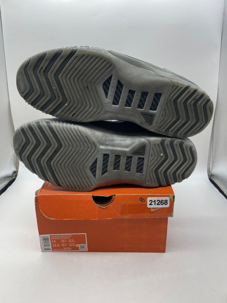 Nike Air Zoom Generation Dark Grey 14 (Moderately Worn Pre-Owned) - Image 7