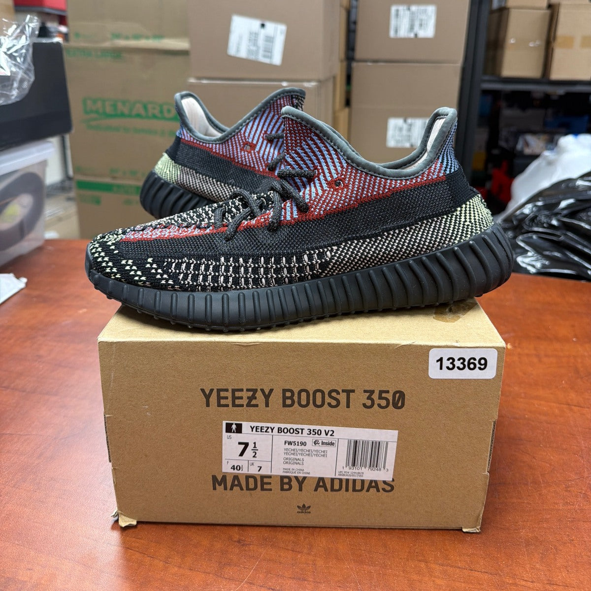 adidas Yeezy Boost 350 V2 Yecheil (Non-Reflective) - Image 1