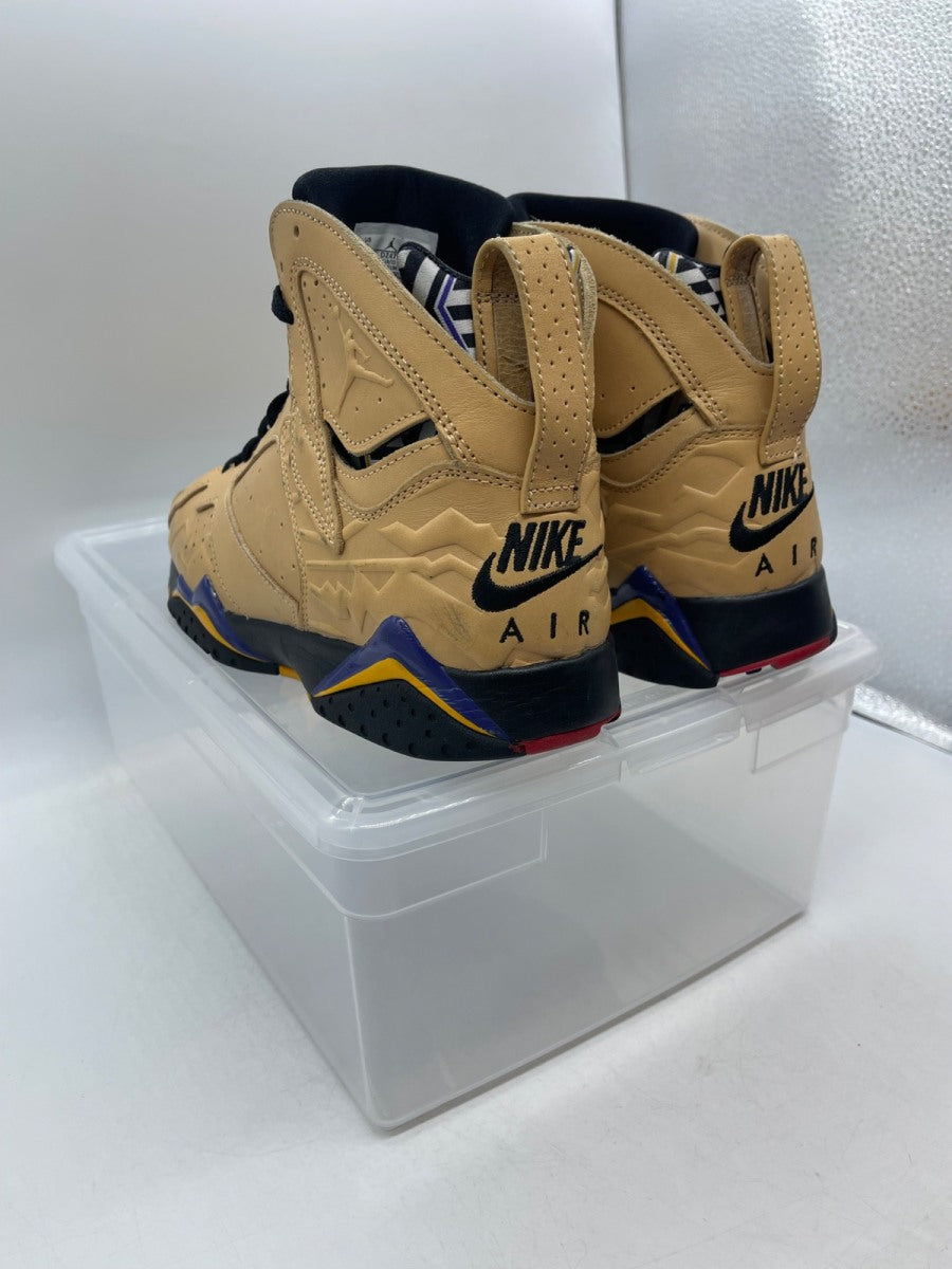 Jordan 7 Retro SE Vachetta Tan 9 (Moderately Worn Pre-Owned)JordanVachetta Tan/Black/Taxi/Dark Concord - Image 4