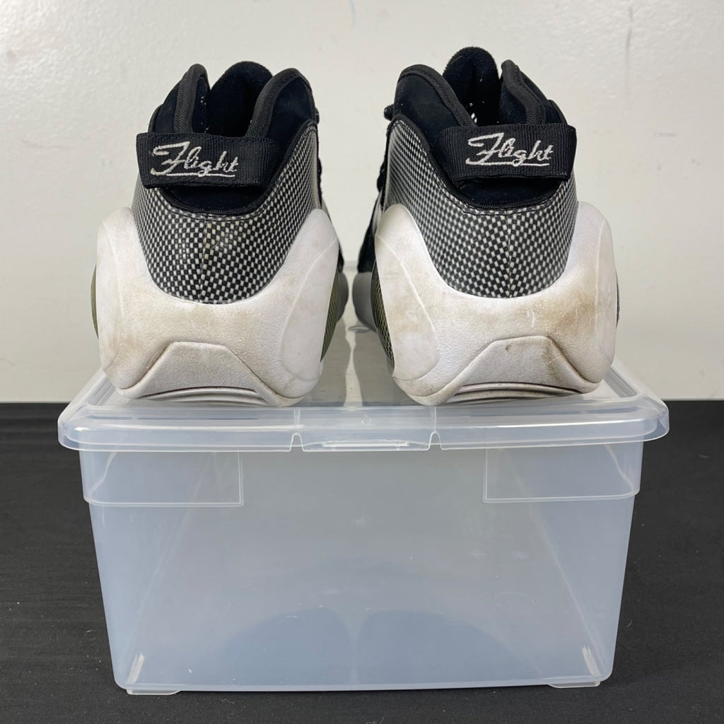 Nike Air Zoom Flight 95 Black White (2008) (Size 10.5) Moderately Worn - Image 4