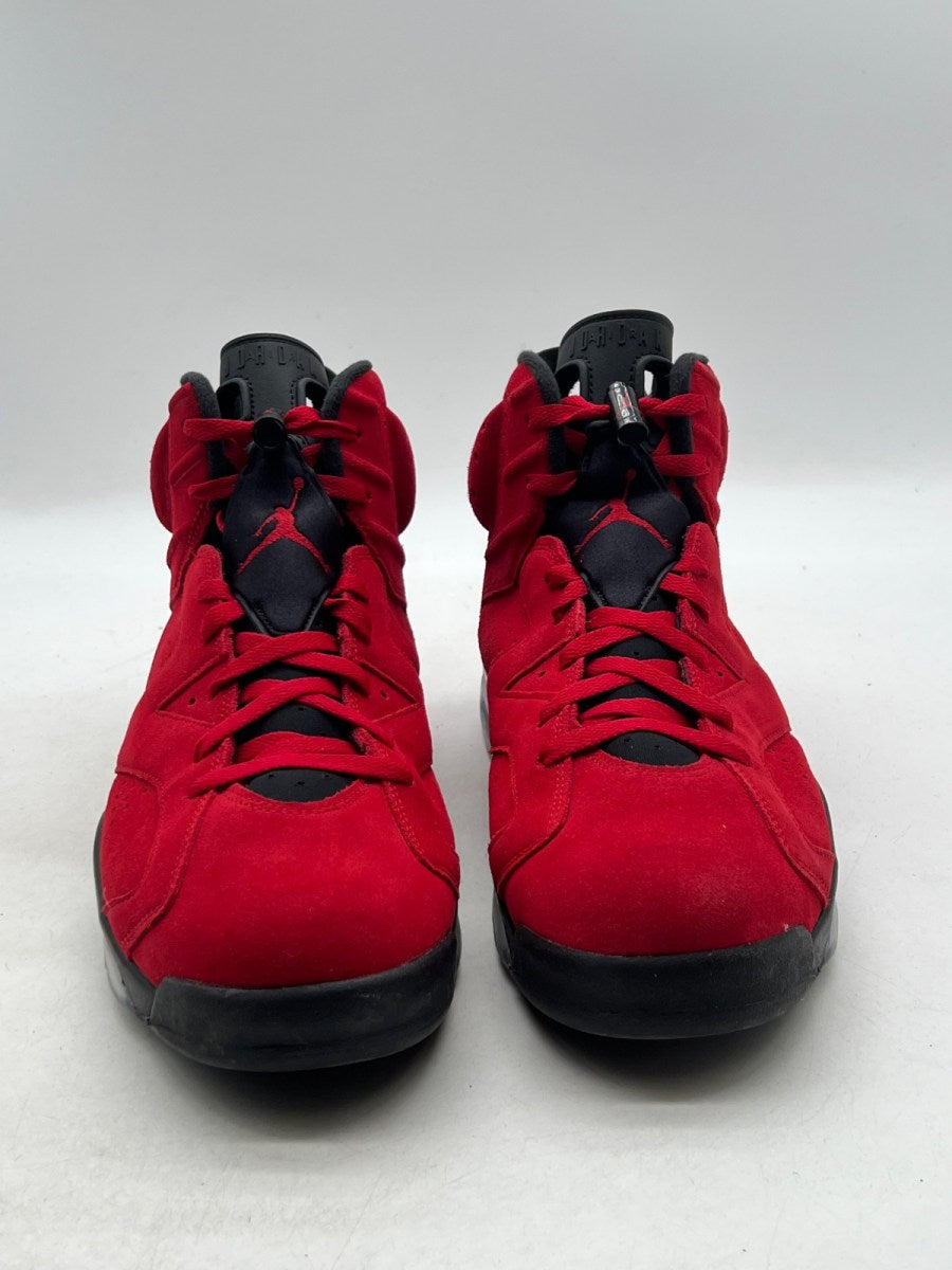 Jordan 6 Retro Toro Bravo 14 (Lightly Worn Pre-Owned)JordanVarsity Red/Black - Image 2
