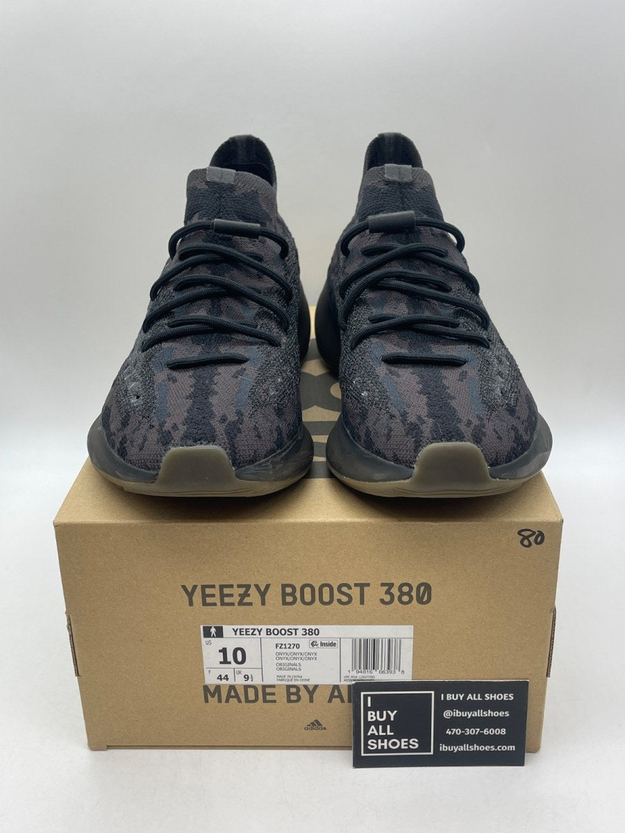 adidas Yeezy Boost 380 Onyx 10 (Moderately Worn Pre-Owned) - Image 2