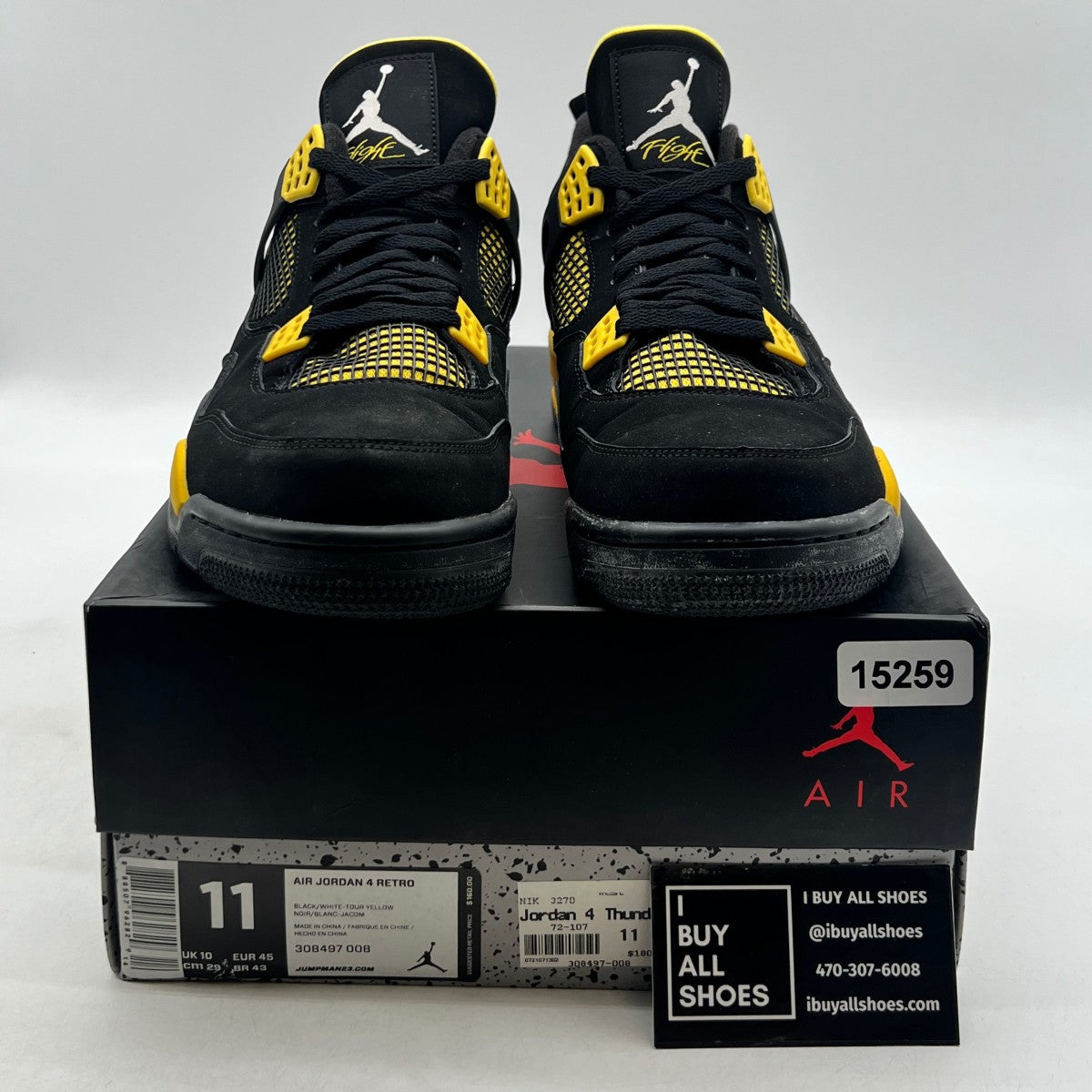 Jordan 4 Retro Thunder (2012) - Image 2