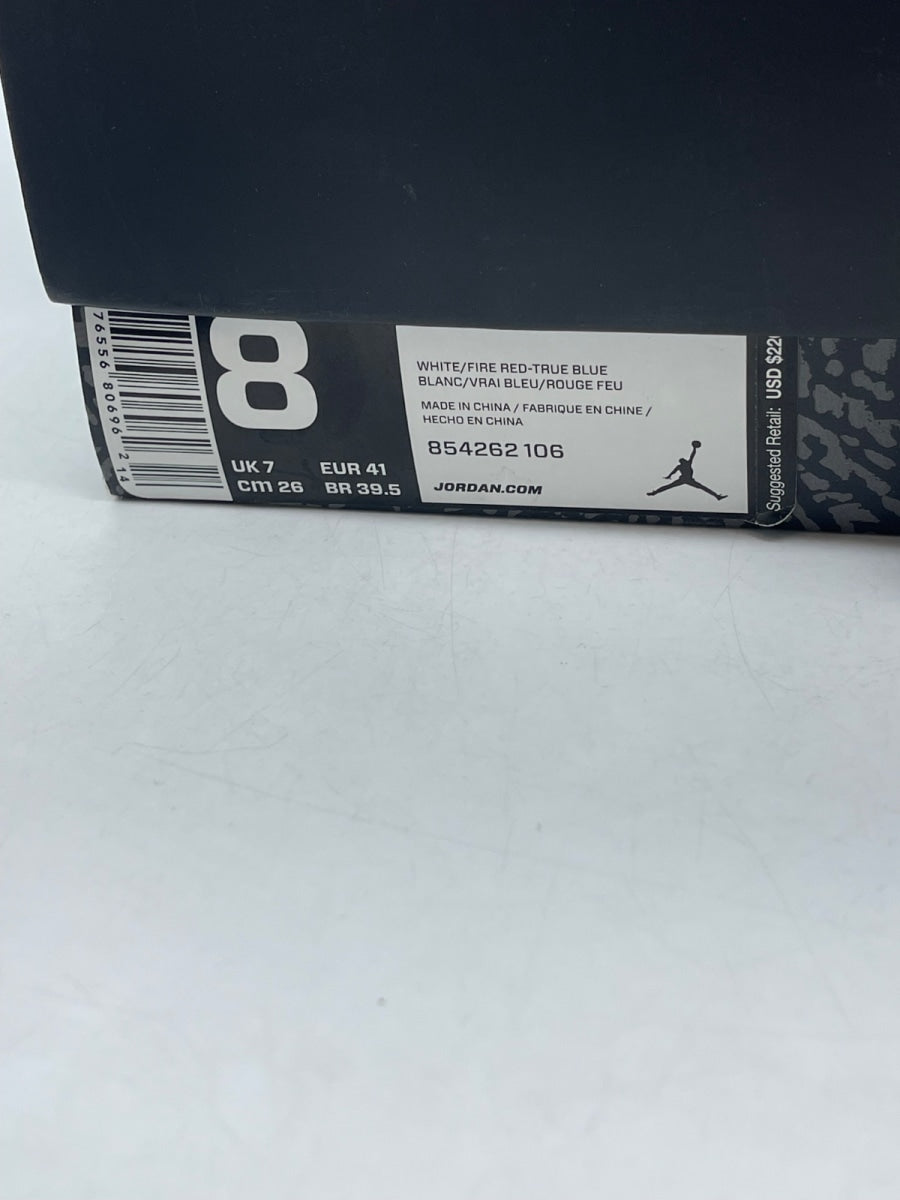 Jordan 3 Retro True Blue (2016) 8 (Moderately Worn Pre-Owned) - Image 9