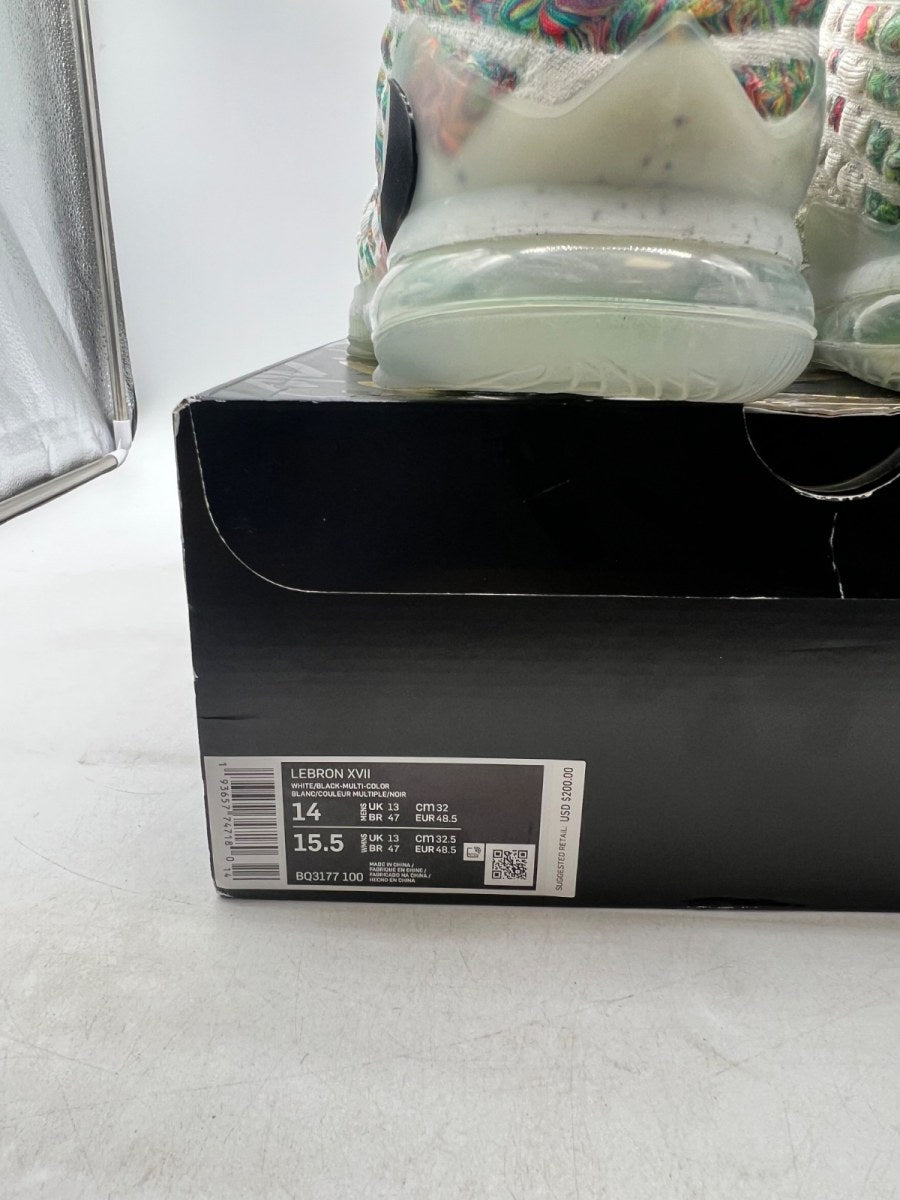 Nike LeBron 17 Air Command Force 14 (Moderately Worn Pre-Owned) - Image 4