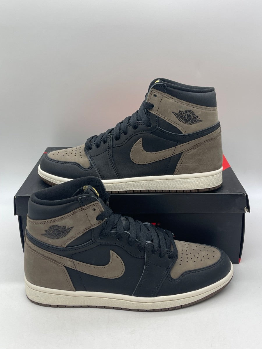 Jordan 1 Retro High Dark Mocha 8 (Moderately Worn Pre-Owned)JordanSail/Dark Mocha-Black-Black - Image 1