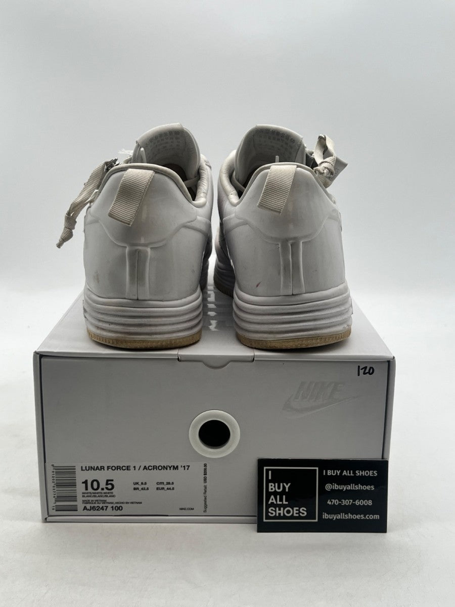 Nike Lunar Force 1 Low Acronym (AF100) 10.5 (Heavily Worn Pre-Owned) - Image 3
