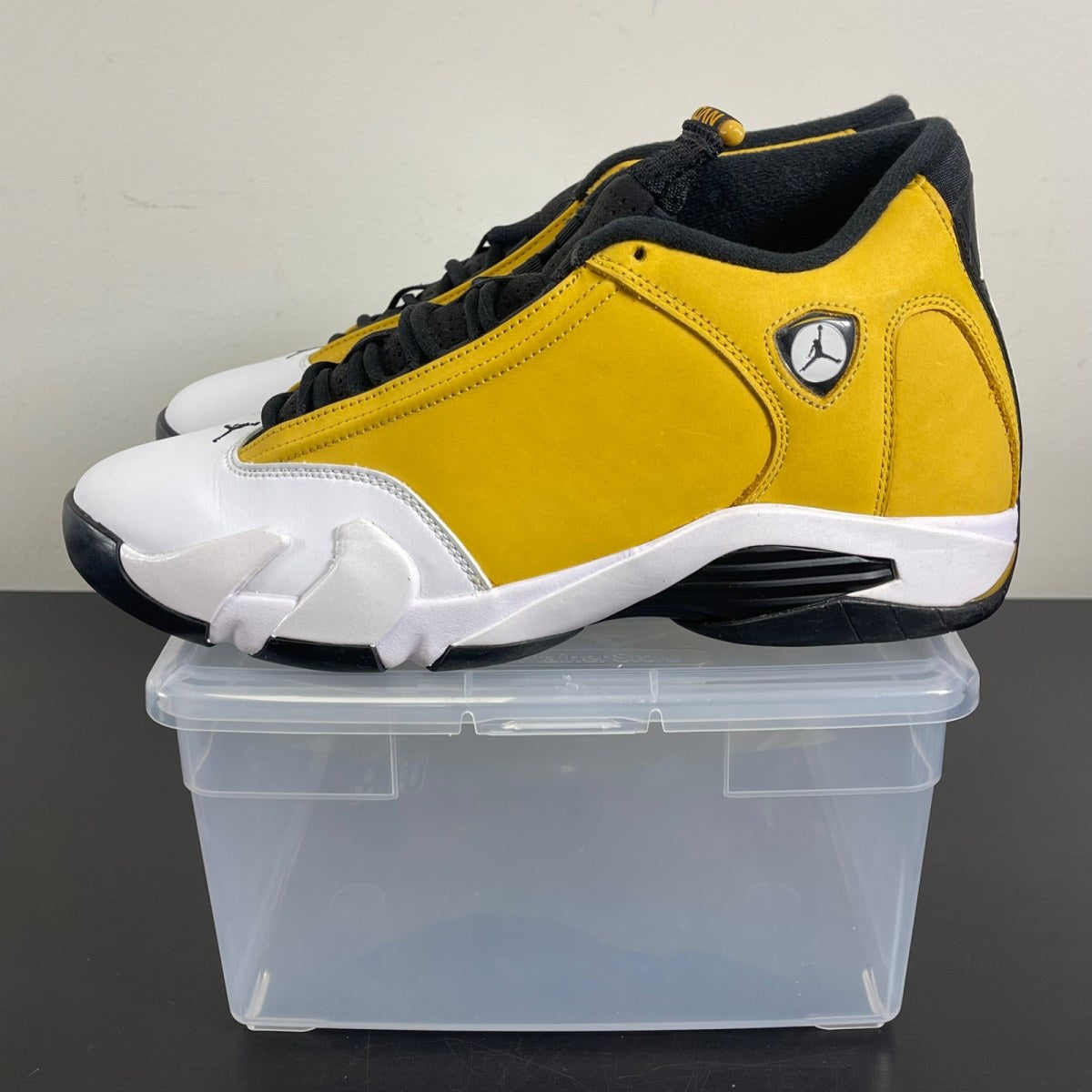 Jordan 14 Retro Light Ginger (2022) 11 (Moderately Worn Pre-Owned)JordanLight Ginger/Black/White - Image 3